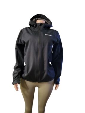 Columbia Women's Black Hooded Softshell Jacket